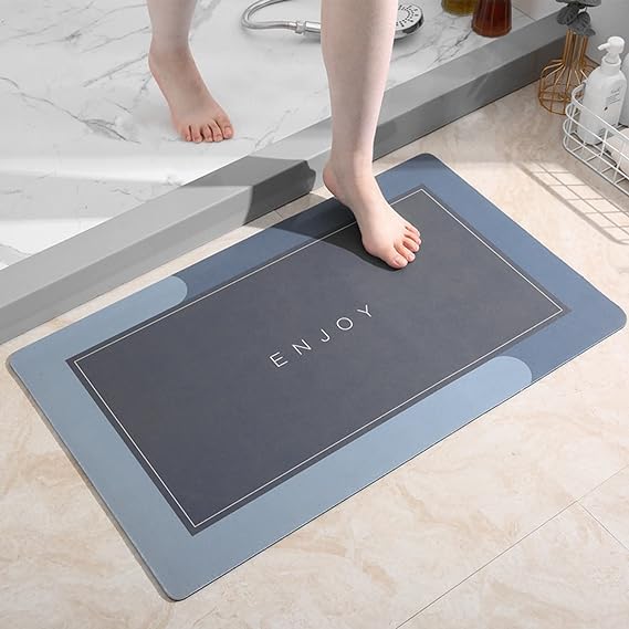 Alfombra De Baño Absorvente De Secado Rápido